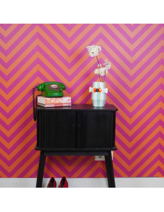 Vase - Vase ? fleurs Poisson-Menthe/Blanc/Orange - 14x11,5x18,5cmHousevitamin  2