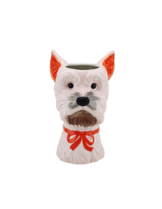 Vase - Vase ? fleurs Chien - Rose/Orange - 14,5x13x23,5cmHousevitamin 