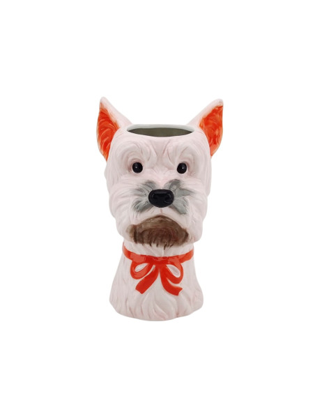 Vase - Vase ? fleurs Chien - Rose/Orange - 14,5x13x23,5cmHousevitamin 