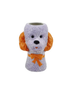 Vase - Vase ? fleurs Chien - Lilas/Orange - 15,5x12,5x21cmHousevitamin