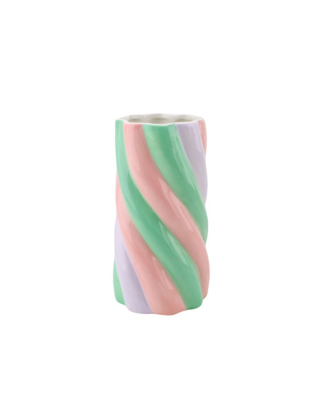 Vase - Marshmellow - Rose/Menthe/Lilas - 10,5x10,5x20cmHousevitamin 