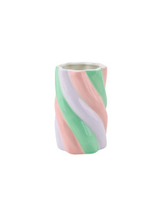 Vase - Marshmellow - Rose/Menthe/Lilas - 10x10x15cmHousevitamin