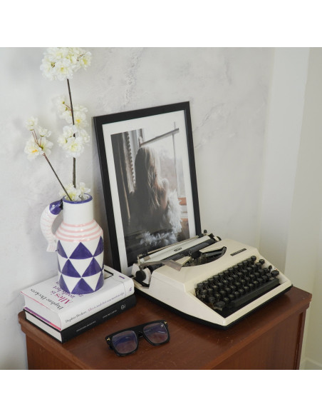 Vase - Pichet Poissons - Bleu/Blanc/Rose - 14x11x21,5cmHousevitamin 