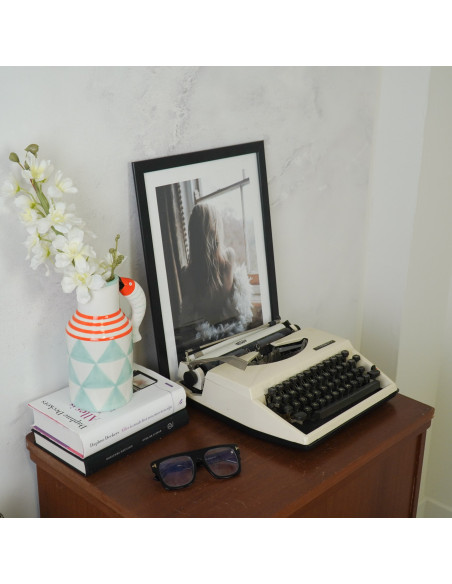 Vase - Pichet Poissons - Menthe/Blanc/Orange - 14x11x21,5cmHousevitamin 