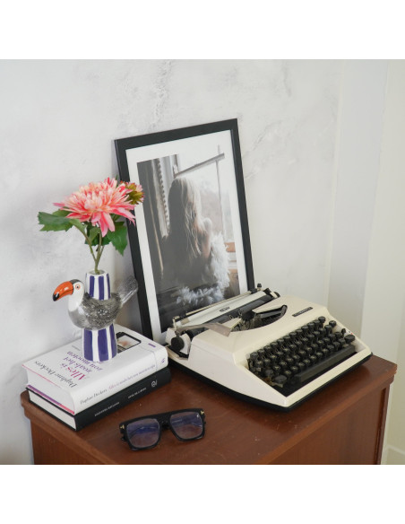 Vase - Toucan - Violet/Gris/Orange - 16,5x7,5x16cmHousevitamin 