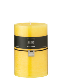 Bougie Cylindrique Jaune Extra Large 95HJ-Line
