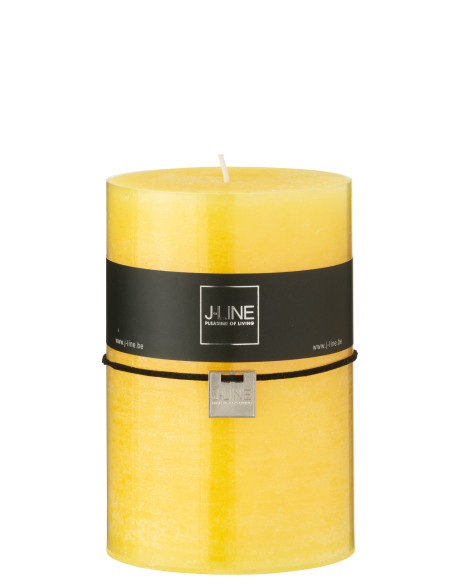 Bougie Cylindrique Jaune Extra Large 95HJ-Line Bougie Cylindrique Jaune Extra Large 95HJ-Line