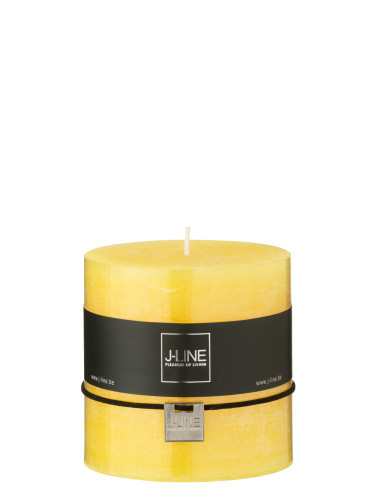 Bougie Cylindrique Jaune 64HJ-Line