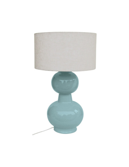 Lampe Laki bleu givré H65cm opjet