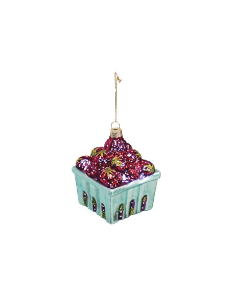 Cintre de Noël - Fraises - Verre - RougeHousevitamin 