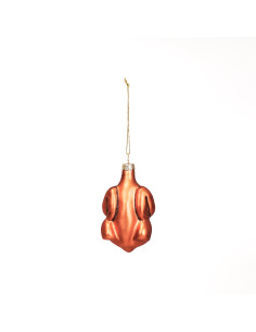 Suspension de Noël - Dinde- Verre - MarronHousevitamin 