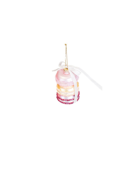 Suspension de Noël - Macaron - VerreHousevitamin 