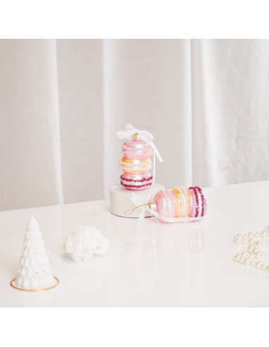 Suspension de Noël - Macaron - VerreHousevitamin 