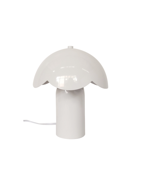 Lampe Bella blanc H23,5cm opjet
