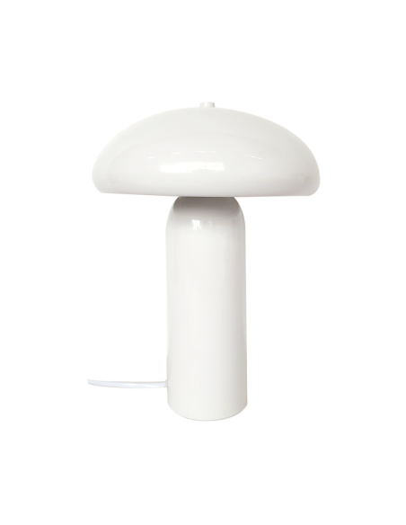 Lampe Gabin blanc H30cm opjet