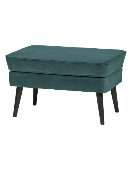 Banc Rocco Velvet Teal Bleu Canard