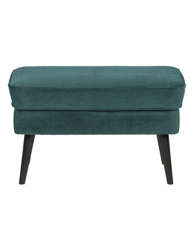 Banc Rocco Velvet Teal Bleu Canard