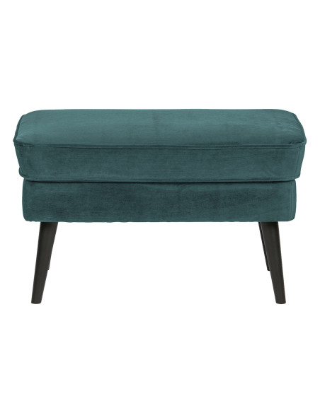 Banc Rocco Velvet Teal Bleu Canard