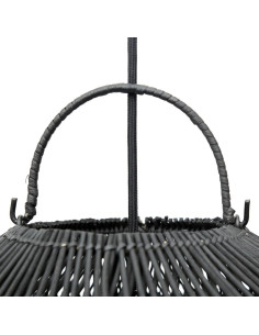 La lampe suspendue nuage - Noir - M