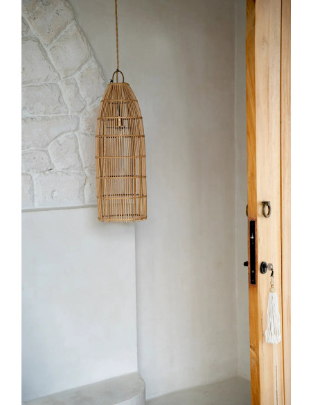 Abat-jour Fish - Naturel - M