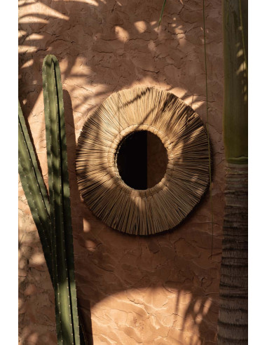 Miroir De Alang Alang Spiegel - Naturel - L