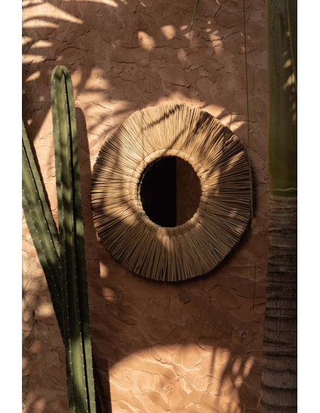 Miroir De Alang Alang Spiegel - Naturel - L