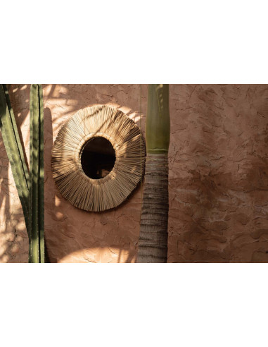Miroir De Alang Alang Spiegel - Naturel - L