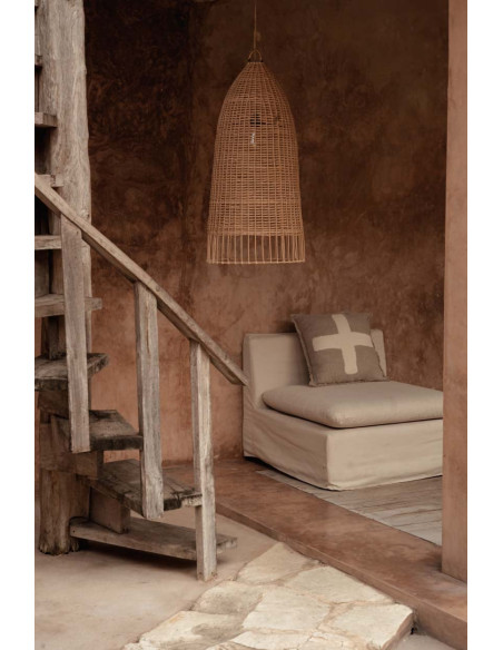 Abat-jour Elba - Naturel - L