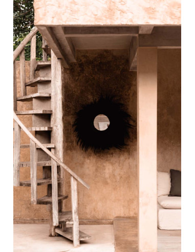 Miroir Sunken Forest - Noir