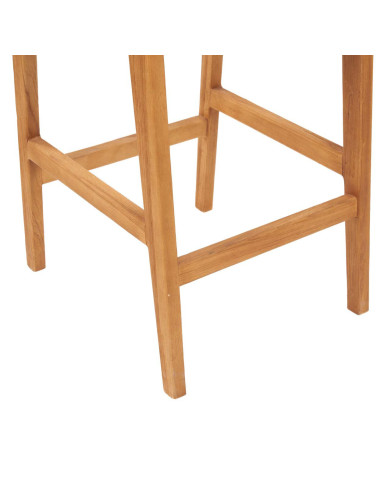Le tabouret de bar Puquta - Naturel - IntérieurBazar Bizar