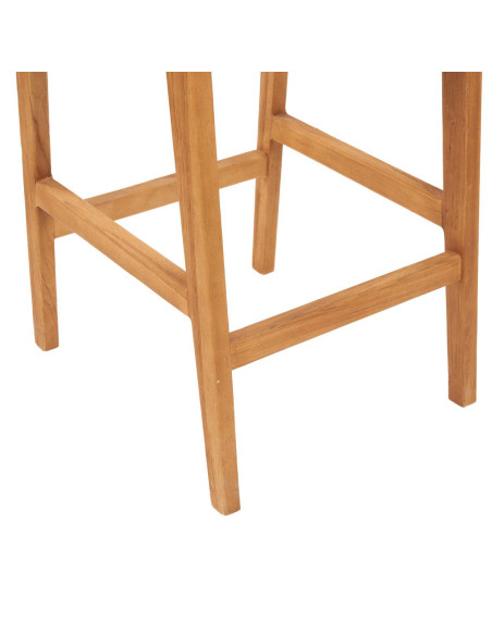 Le tabouret de bar Puquta - Naturel - IntérieurBazar Bizar