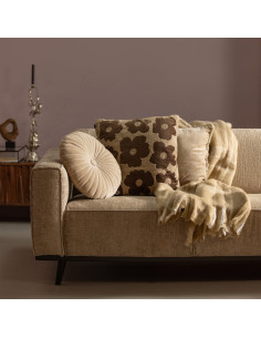 Canapé Statement 3 Places 230cm Velours wheatfield 2