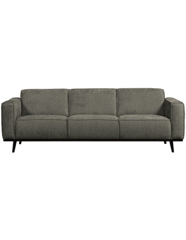 Canapé Statement 3 Places 230cm Velours frost Woood