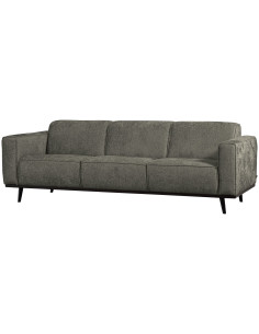 Canapé Statement 3 Places 230cm Velours frost Woood 2