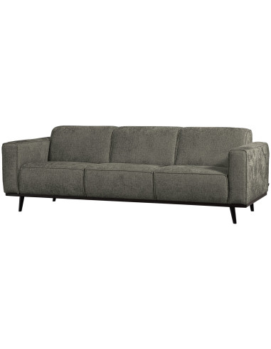 Canapé Statement 3 Places 230cm Velours frost Woood