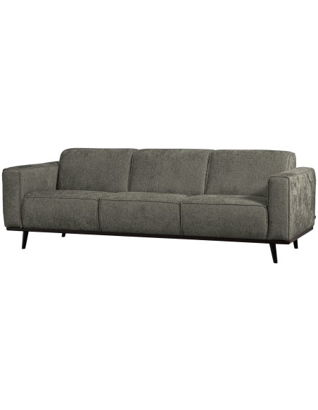 Canapé Statement 3 Places 230cm Velours frost Woood