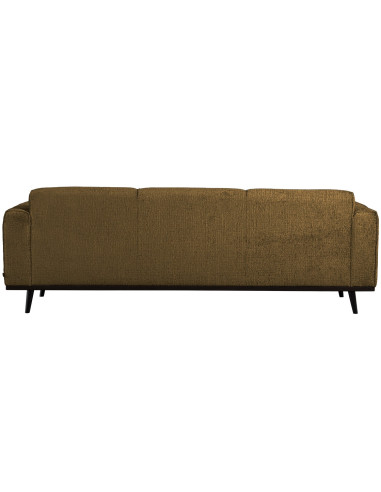 Canapé Statement 3 Places 230cm Velours brass Woood