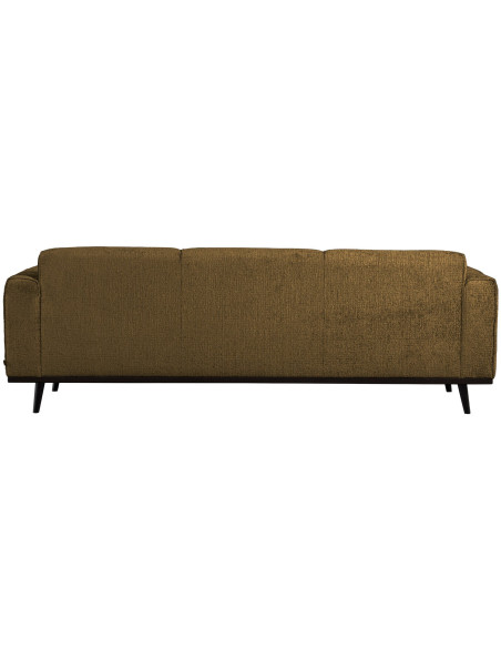 Canapé Statement 3 Places 230cm Velours brass Woood