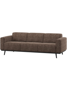 Canapé Statement 3 Places 230cm brun melangé Woood
