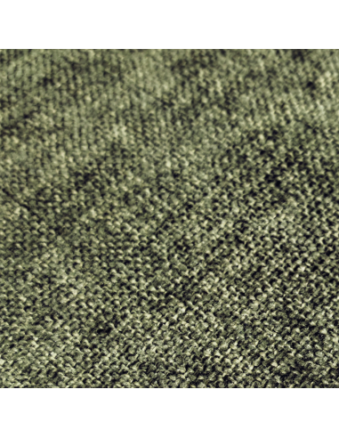 Fauteuil Manon chenille kaki pivotant opjet