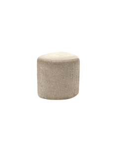 Tabouret Eve velours chenille beige opjet