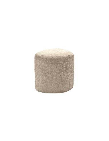 Tabouret Eve velours chenille beige opjet