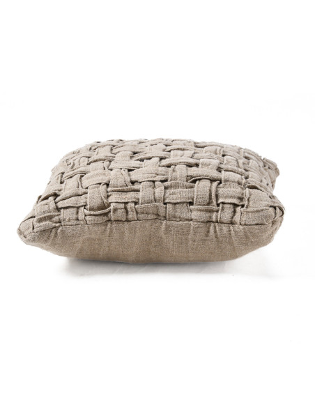 Housse de coussin Crossier en lin - NaturelBazar Bizar