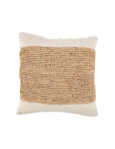 Housse de coussin en raphia naturelBazar Bizar