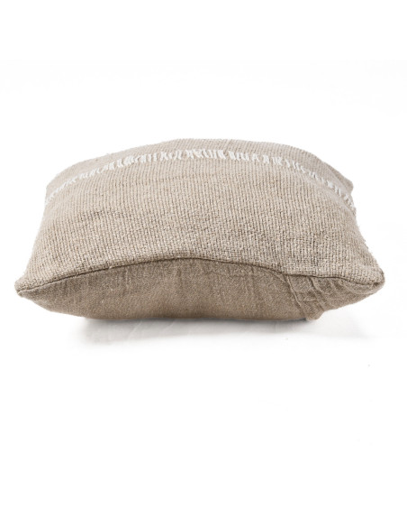 Housse de coussin ? points de lin - Blanc naturelBazar Bizar