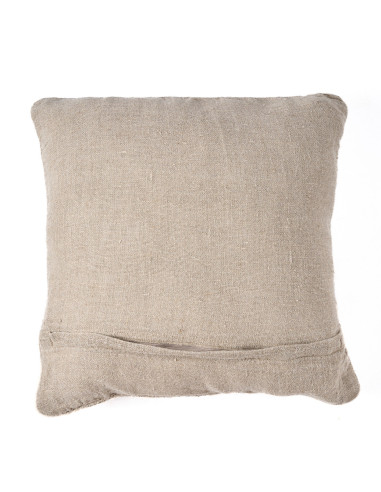 Housse de coussin ? points de lin - Blanc naturelBazar Bizar