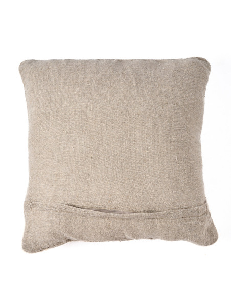 Housse de coussin ? points de lin - Blanc naturelBazar Bizar
