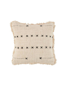 Housse de coussin French Kiss - Noir naturelBazar Bizar