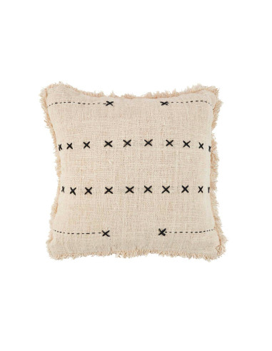 Housse de coussin French Kiss - Noir naturelBazar Bizar