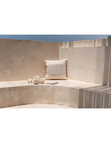 Housse de coussin Misty - Noir naturelBazar Bizar